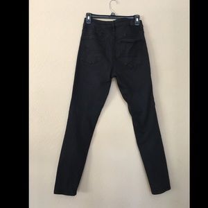 American Eagle black jeans, size 8, high rise